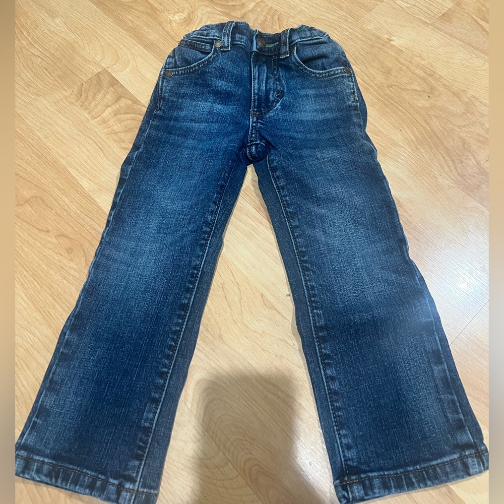 Toddler Boy Wetsern Blue Jeans